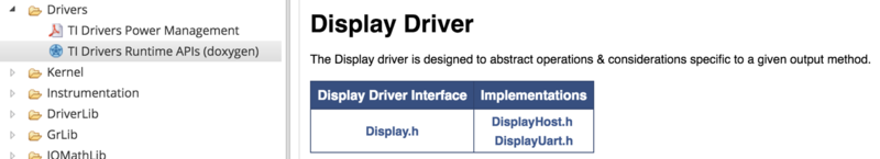 Display Driver API Guide