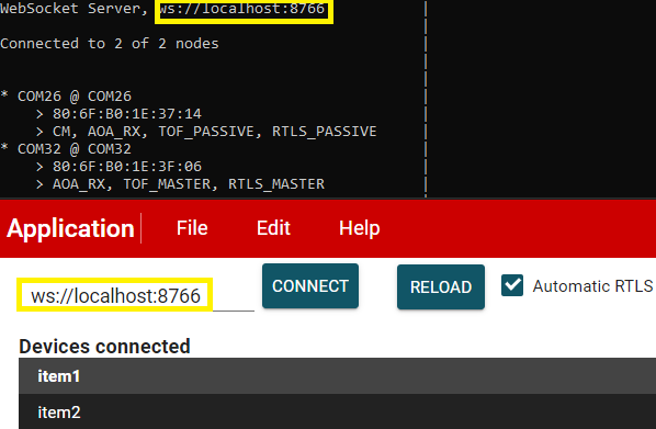 Matching WebSocket Server Addresses