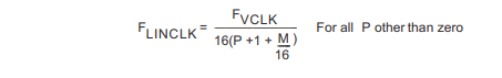 LIN Baud Formula