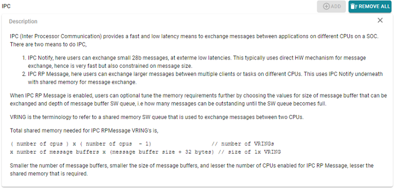 SysConfig GUI Description
