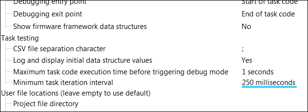 SCS Preferences