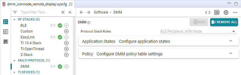 DMM SysConfig Overview