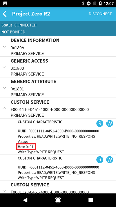 BLE Scanner See New Value