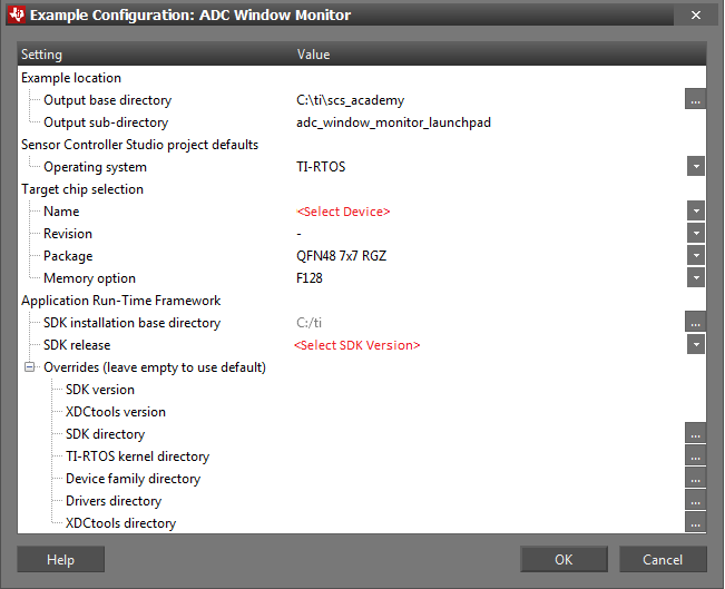 Example Configuration