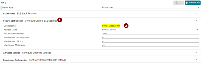Configure your beacon