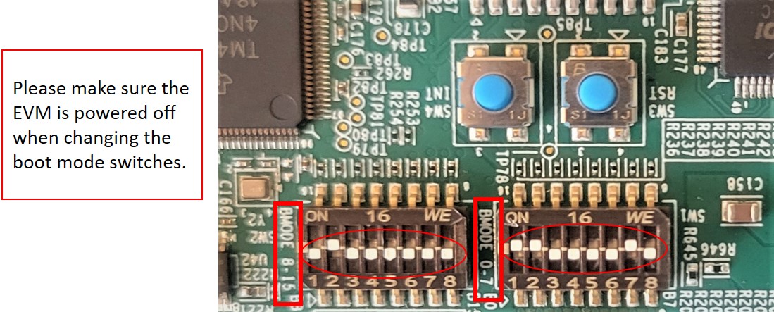 Alt Text - AM62x SK EVM SD card boot mode