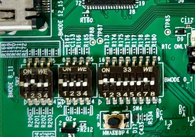 Alt Text - AM62Lx EVM SD card boot mode