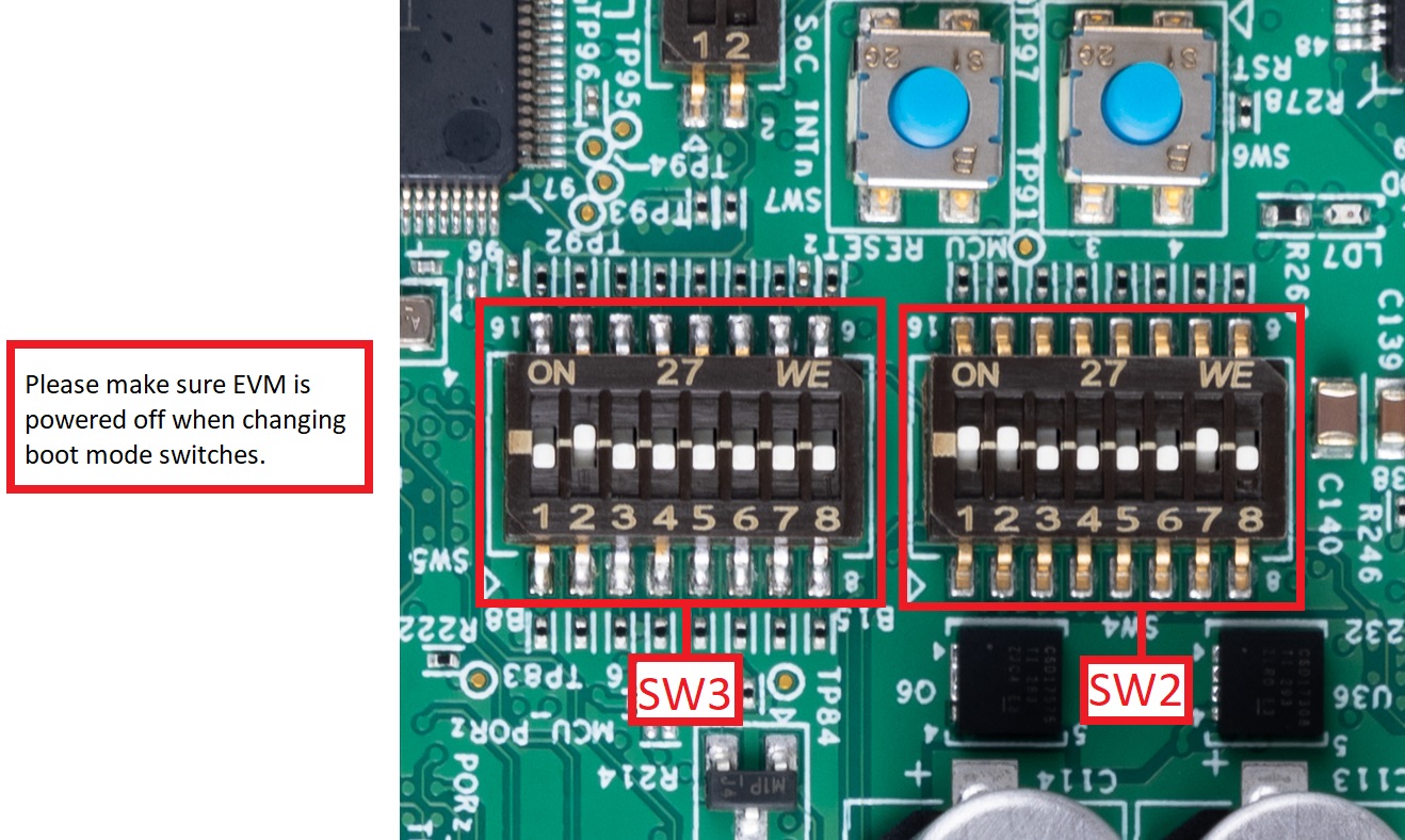 Alt Text - AM62Px SK EVM SD card boot mode
