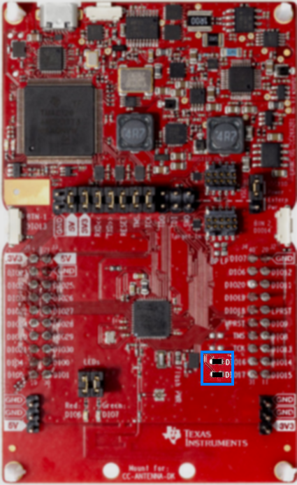 CC26x2 LaunchPad TDI and TDO