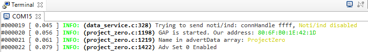 ProjectZero Device Address