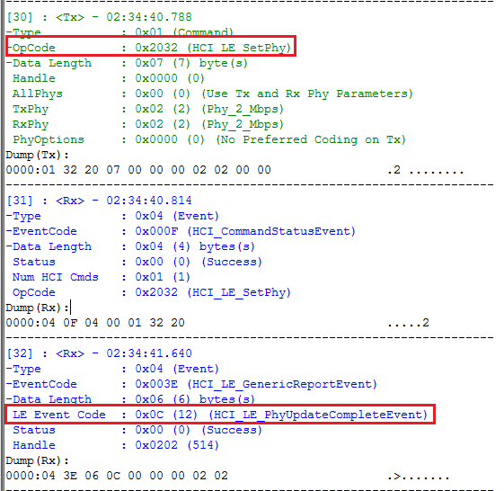 HCI_LE_SetPhy2MReturn