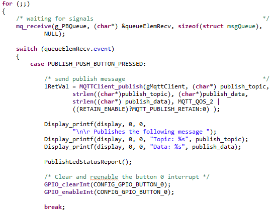 Modified MQTT Client