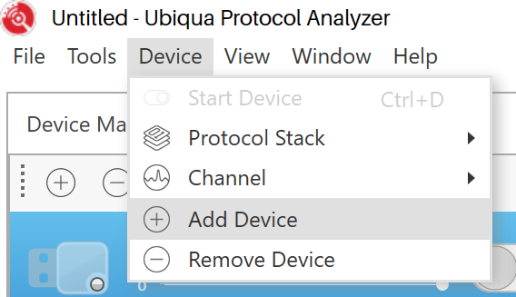 ubiqua add device